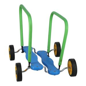 Landroll Double Unite Effort Cart Blue and Green